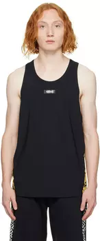 Черная майка Barocco Versace Underwear