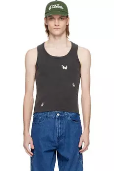 Черная майка Bunny Bliss Carne Bollente