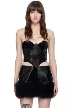 Черная майка Coleen Poster Girl