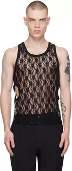 Черная майка David Maiden Name