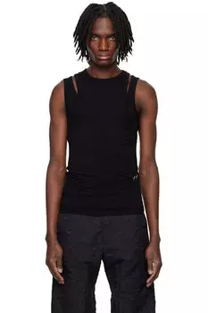 Черная майка Eudaimonia HELIOT EMIL