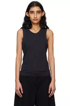 Черная майка из джерси Acne Studios