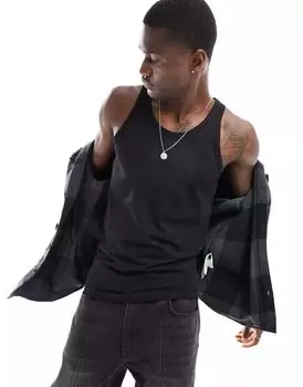 Черная майка Jack & Jones