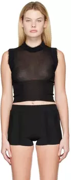 Черная майка 'La Maille Ascu' Jacquemus