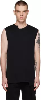 Черная майка Laurent Ann Demeulemeester