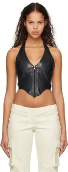 Черная майка Mara Miaou