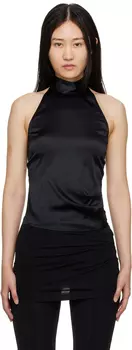 Черная майка Mknk Helmut Lang