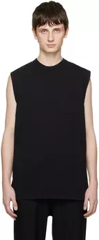 Черная майка Rodeo John Elliott