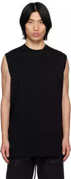 Черная майка с принтом Julius