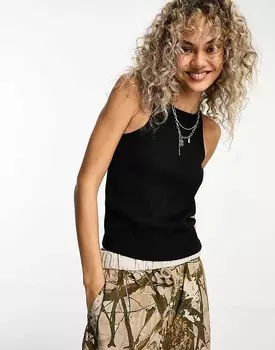 Черная майка Superdry – Vintage Racerback