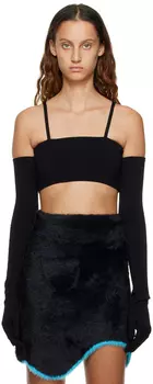 Черная майка Zoe PH5