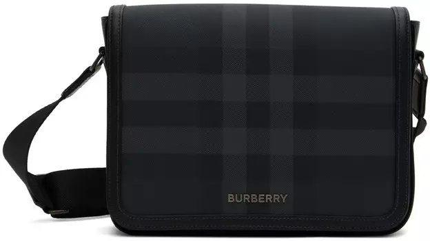 Черная маленькая сумка Alfred Burberry
