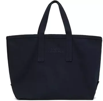 Черная маленькая сумка-тоут Studio Nicholson