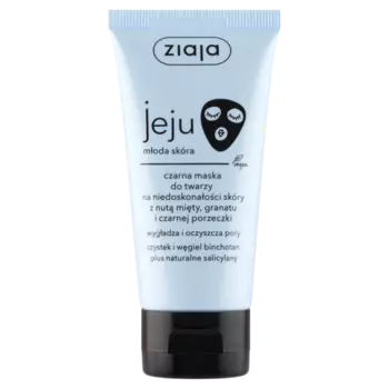 Черная маска для лица от несовершенств кожи, 50 мл Ziaja Jeju