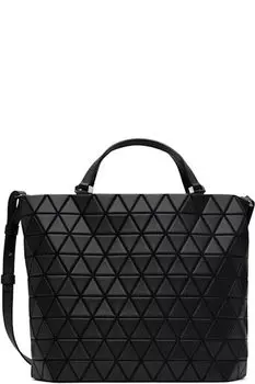 Черная матовая сумка-тоут Crystal BAO BAO ISSEY MIYAKE