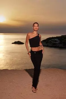 Черная макси-юбка QUIZ Clothing