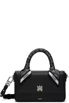 Черная микро длинная сумка MA AMIRI