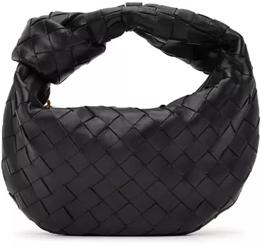 Черная мини-сумка Jodie Bottega Veneta