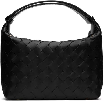 Черная мини-сумка Wallace Bottega Veneta