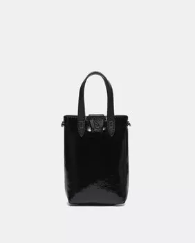 Черная мини-сумочка со съемным ремнем через плечо Abbacino, черный