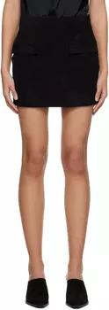 Черная мини-юбка Veria Loulou Studio