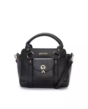 Черная многопозиционная сумочка на молнии Montsaint