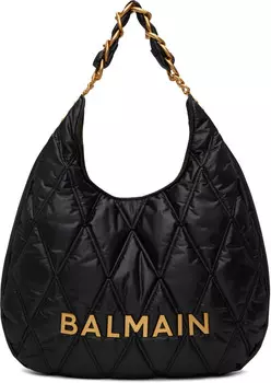 Черная мягкая сумка 1945 года Balmain, Noir