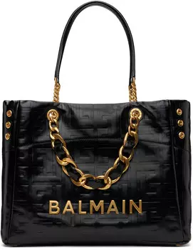 Черная мягкая сумка 1945 года Balmain, Noir