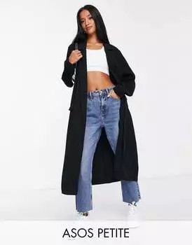 Черная мягкая тряпка ASOS DESIGN Petite