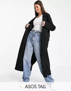 Черная мягкая тряпка ASOS DESIGN Tall