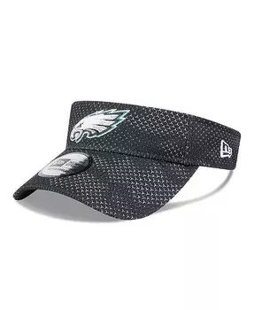 Черная мужская бейсболка Philadelphia Eagles 2024 с боковым козырьком New Era, черный