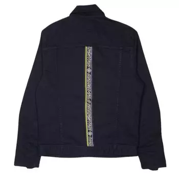 Черная мужская джинсовая куртка в стиле ралли ROCKSTAR ORIGINAL, черный