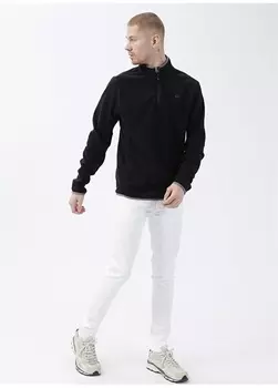 Черная мужская флисовая толстовка Quiksilver