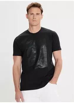 Черная мужская футболка 4A4824200001 Altnyldz Classics, черный