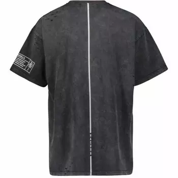 Черная мужская футболка Ghost Town Vintage haculla., черный