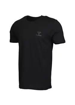 Черная мужская Футболка Hummel