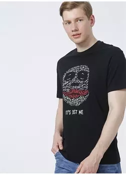 Черная мужская Футболка Mavi