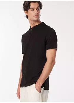 Черная мужская футболка обычного кроя FC4SM-TST 0764 Fabrika Comfort, черный