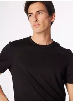 Черная мужская футболка-поло приталенного кроя 1091144 Network, черный