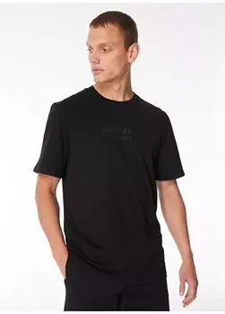 Черная мужская футболка с круглым воротником JPRBLULOUI TEE SS CREW NECK EXC Jack & Jones, черный