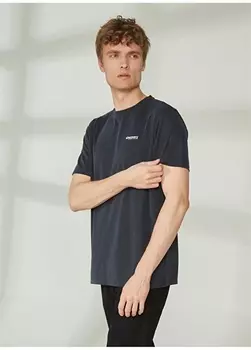 Черная мужская футболка с круглым вырезом и коротким рукавом с принтом Discovery Expedition