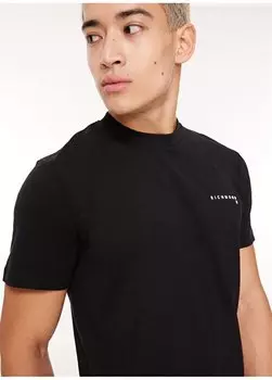 Черная мужская футболка с круглым вырезом UMA23003TS John Richmond, черный