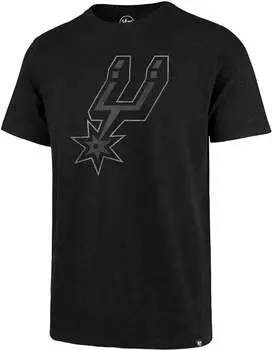 Черная мужская футболка San Antonio Spurs '47 Premier