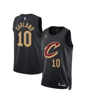 Черная мужская и женская футболка бренда Darius Garland Cleveland Cavaliers Swingman — Statement Edition Jordan, черный