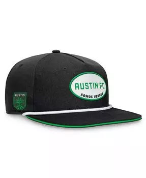 Черная мужская кепка Austin FC Iron Golf Snapback Fanatics, черный