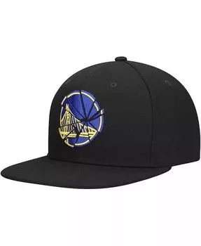 Черная мужская кепка Golden State Warriors Shattered Snapback Mitchell & Ness, черный