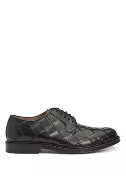 Черная мужская кожаная обувь Bottega Veneta