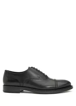 Черная мужская кожаная обувь Tod's
