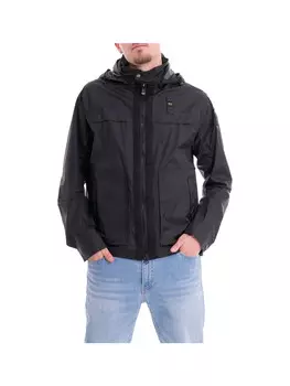 Черная мужская куртка на молнии Blauer