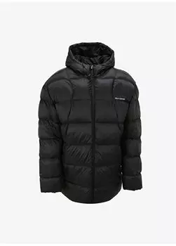 Черная мужская куртка Regular Fit 232031-001M Верхняя одежда Стеганая куртка Skechers, черный
